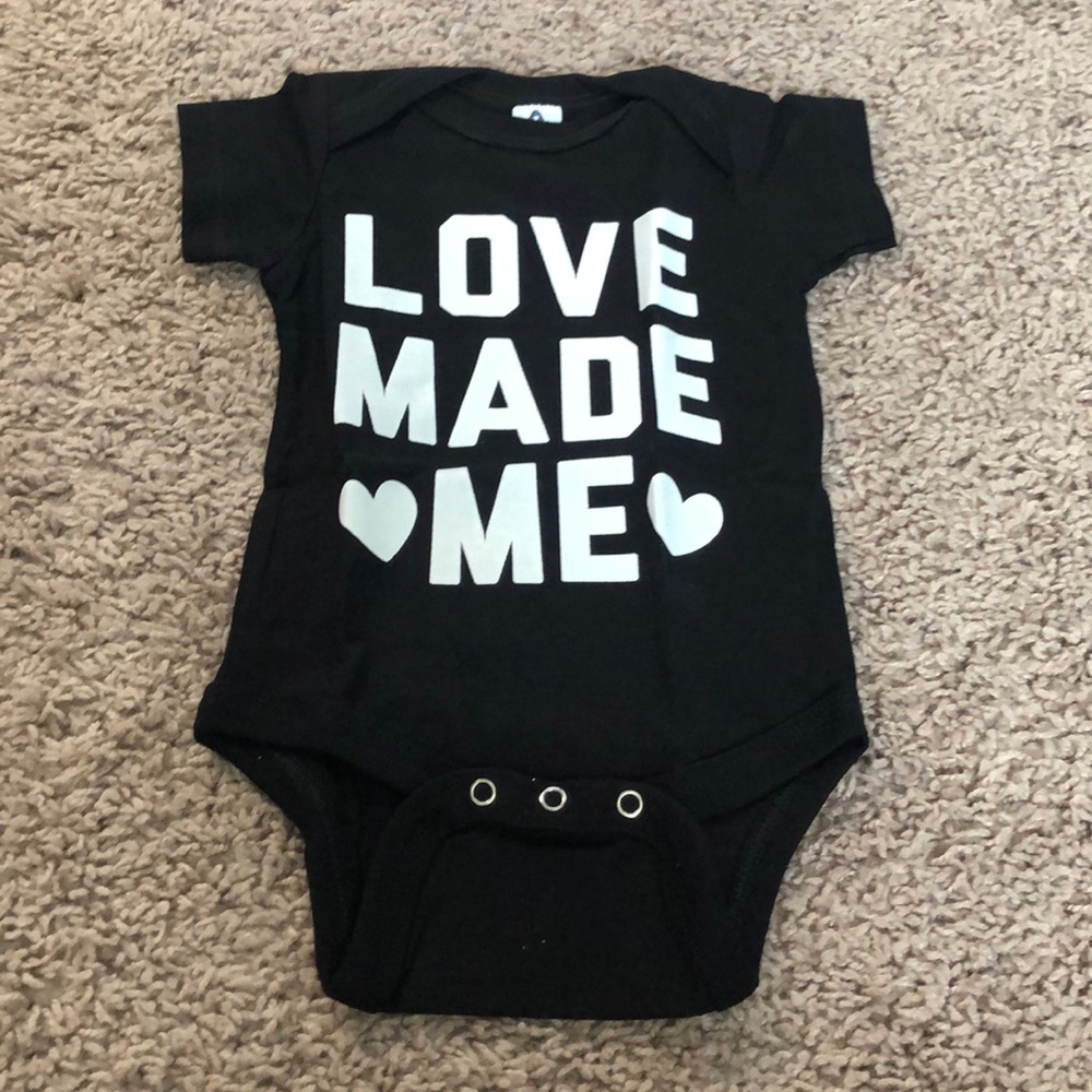 Baby Love Made Me Oneies